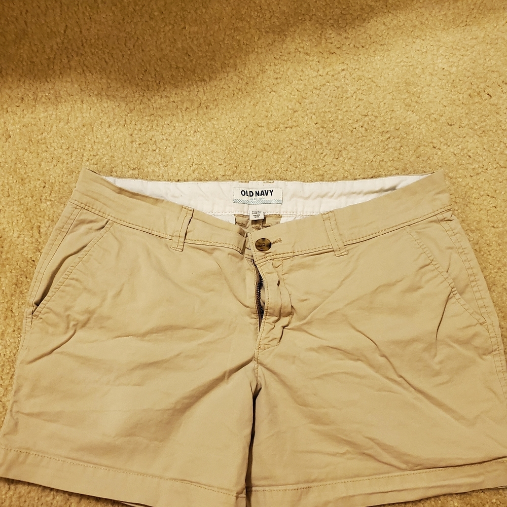 Khaki Shorts Old Navy